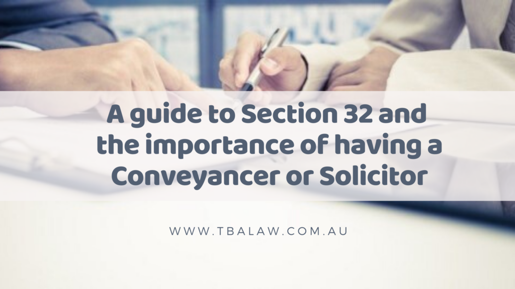 conveyancing wallan