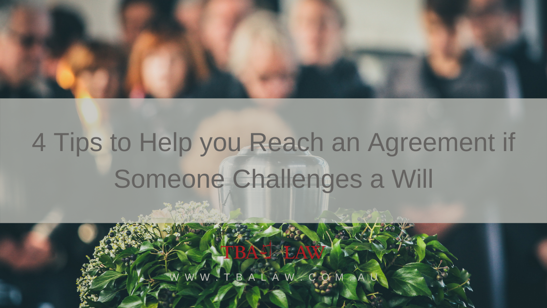 someone challenges a will