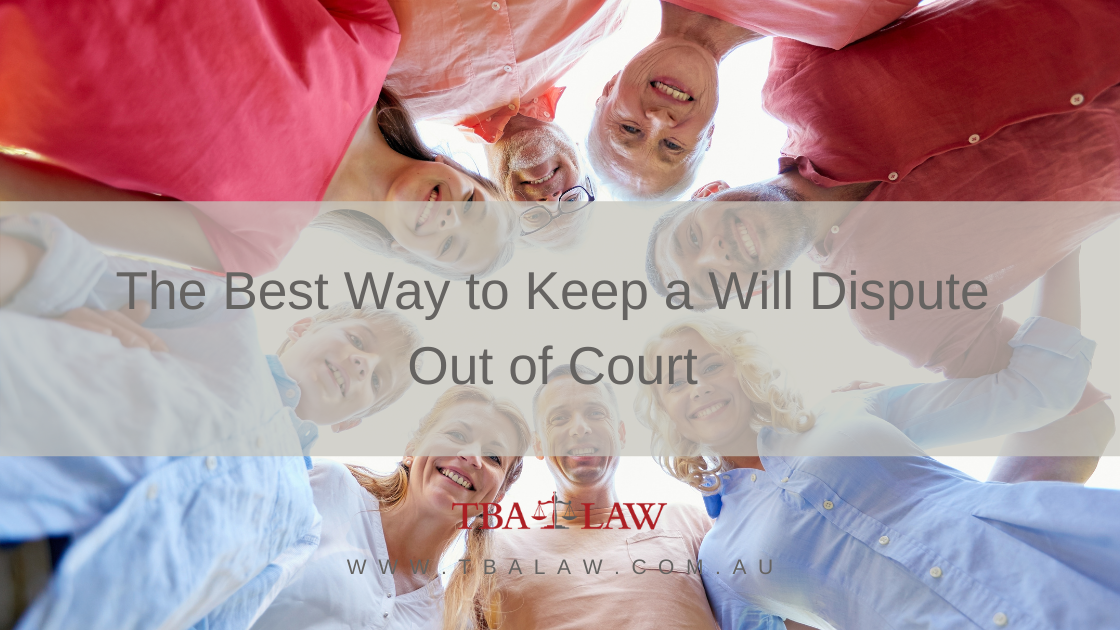 dispute out of court
