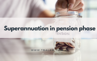 superannuation in pension phase