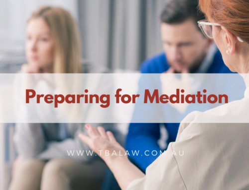 Preparing For Mediation