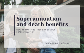 superannuation and death benefits