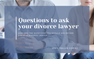 questions to ask your divorce lawyer