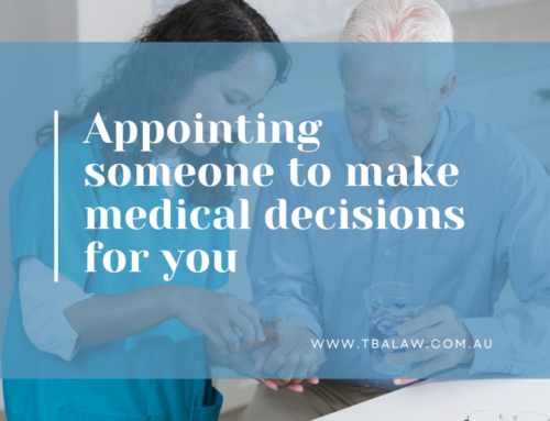 Appointing someone to make medical decisions for you