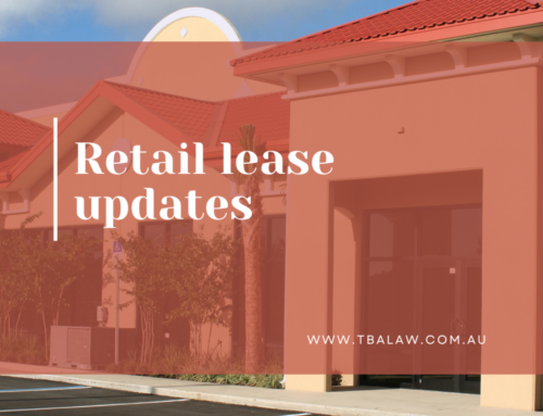 Retail Lease Updates