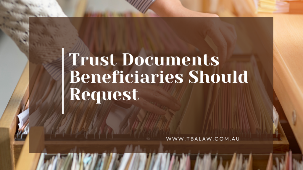 trust documents